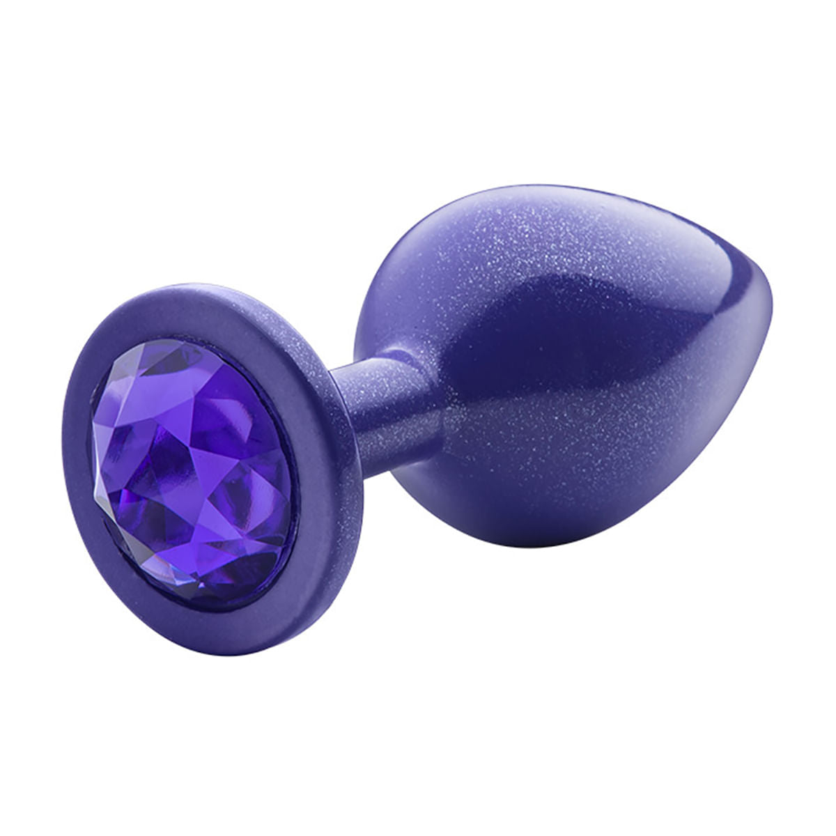 Plug Anal M com Glitter e Pedra