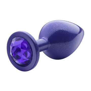 Plug Anal M com Glitter e Pedra