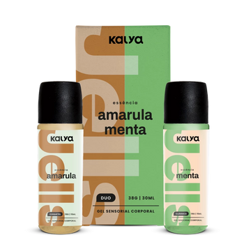 Jells Duo Amarula e Menta - Gel Beijável Hot Duo