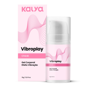 Vibroplay Chiclé - Gel Vibrador Beijável