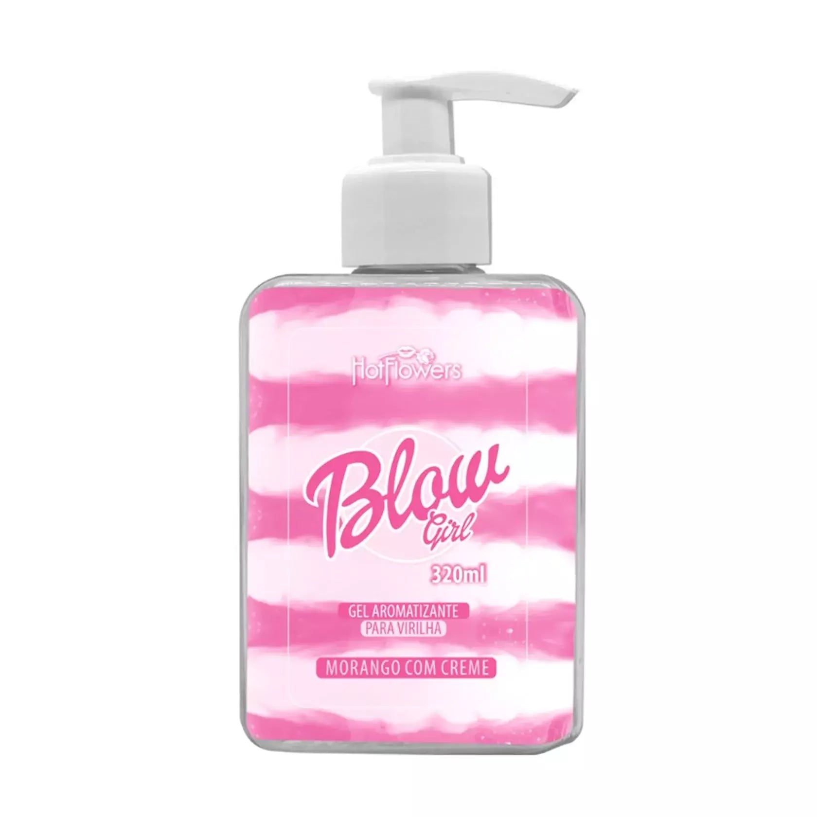 Blow Girl - Creme Hidratante e Gel Aromatizante Beijável para Virilha