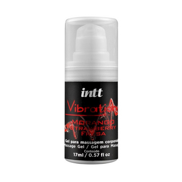 Vibration Morango - Gel Vibrador Beijável